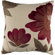 Rizzy Home Red and Cream Decorative Pillow