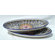 Le Souk Ceramique Tabarka Design 16" Oval Platter (Set of 2)