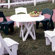 Uwharrie Chair Harvest Round Picnic Table