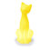Offi Siamese Cat Pet Lamp in Mellow Yellow