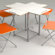 Offi Paket Kids Folding Table and Chair Set