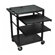 Luxor Workstation with Two Adjustable Pull-Out Shelves