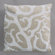 Dermond Peterson Coral White Pillow on Natural Linen