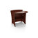 Legare Furniture Sustainable Series 31" Computer Desk Peninsula in Carbonized Amber