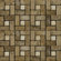 Emser Tile Natural Stone 12" x 12" Travertine Pinwheel Mosaic in Mocha/Beige