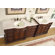 Silkroad Exclusive 90" Butler Double Bathroom Vanity Set