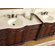 Silkroad Exclusive 90" Butler Double Bathroom Vanity Set
