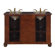 Silkroad Exclusive Adela 52" Double Sink Bathroom Vanity Cabinet