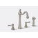 Premier Faucet Sonoma Two Handle Widespread Kitchen Faucet with Matching Side Spray