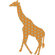 WallPops! ZooWallogy Riley The Giraffe Decal