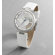 Kenneth Cole Women's Straps Transparency Watch in Silver White
