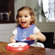 BabyBjorn Bright Red Plate and Spoon Set