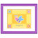 Olive Kids Flower Land Personalized Print with Purple Frame