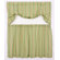 Ellis Curtain Warwick Medium Scale Stripe Tie-Up Valance