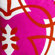 notNeutral Pink Apples Pillow