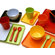 notNeutral Melamine Snack Set in Yellow/Orange