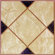 Home Dynamix Vinyl Light Brown Squares Cross Floor Tile (Set of 20)