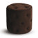 Ave Six Curves Fabric Ottoman