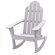 Great American Woodies Cottage Classic Rocker with Side Table