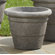 Alfresco Home Rolled Rim Round Planter