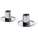 Alessi Nouvel Mocha Cup and Saucer (Set of 2)
