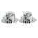 Alessi Girotondo  Mocha Cups with Saucers by King Kong