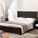 Gold Sparrow Alaska Queen Platform Bed