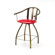 Amisco Mae 24" Swivel Counter Stool