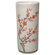Oriental Furniture 18" Cherry Blossom Umbrella Stand in Off White Crackle