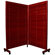 Oriental Furniture Wooden Shutter Folding Room Divider