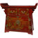 Oriental Furniture Village Life Altar Cabinet in Red Lacquer