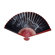 Oriental Furniture Black And White Decorative Oriental Fan