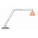 FLOS Super Archimoon Floor Lamp in Fabric / Matte Silver