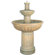 Henri Studio Tiered Cast Stone Fluted Waterfall Fountain