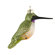 Cobane Studio LLC Black Chinned Hummingbird Ornament