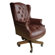 Parker House Furniture Home Office High-Back Leather Executive Chair with Tufting