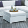 Telescope Casual Brio Ottoman with Cushion
