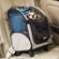 Snoozer Pet Products Wheel Around Travel Pet Carrier in Khaki