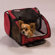 Snoozer Pet Products Wheel Around Travel Pet Carrier in Red