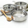 Natural Home Eazistore Stainless Steel 10-Piece Cookware Set