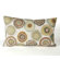 Liora Manne Puddle Dot Rectangle Indoor/Outdoor Pillow in Powder
