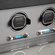 Wolf Designs Viceroy Module 2.7 Triple Watch Winder with Cover and Storage in Black