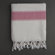 Nine Space Ayrika Natural Cotton Fouta Towel in Pink