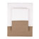 Nine Space Linen Border 300 Thread Count Bamboo Sheet Set in Brown