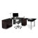 BDI Sequel Corner Desk Office L- Shaped Suite