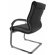 Amstyle Freischwinger "Milano Visitor" in Schwarz / Chrom