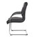 Amstyle Freischwinger "Milano Visitor" in Schwarz / Chrom