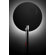 Estiluz Moon Metallic Floor Lamp with Reading Arm
