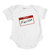 Spunky Stork Hello My Name Is Organic Short Sleeve in White
