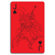 Molla Space, Inc. Red Playing Cards